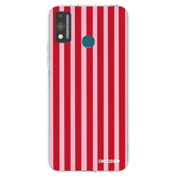 Hülle für Honor 9X Lite - Lines red