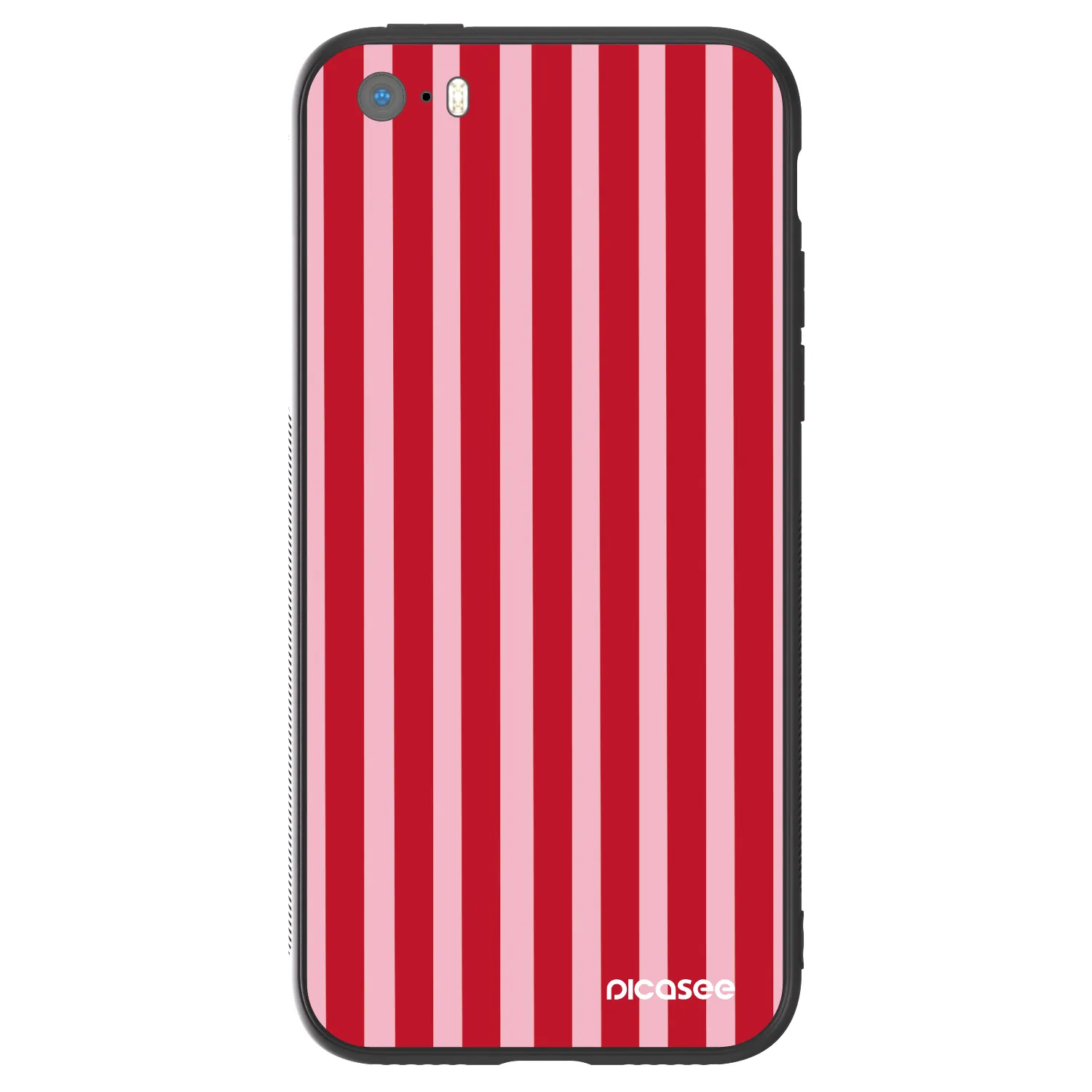Picasee ULTIMATE CASE für Apple iPhone 5/5S/SE - Lines red