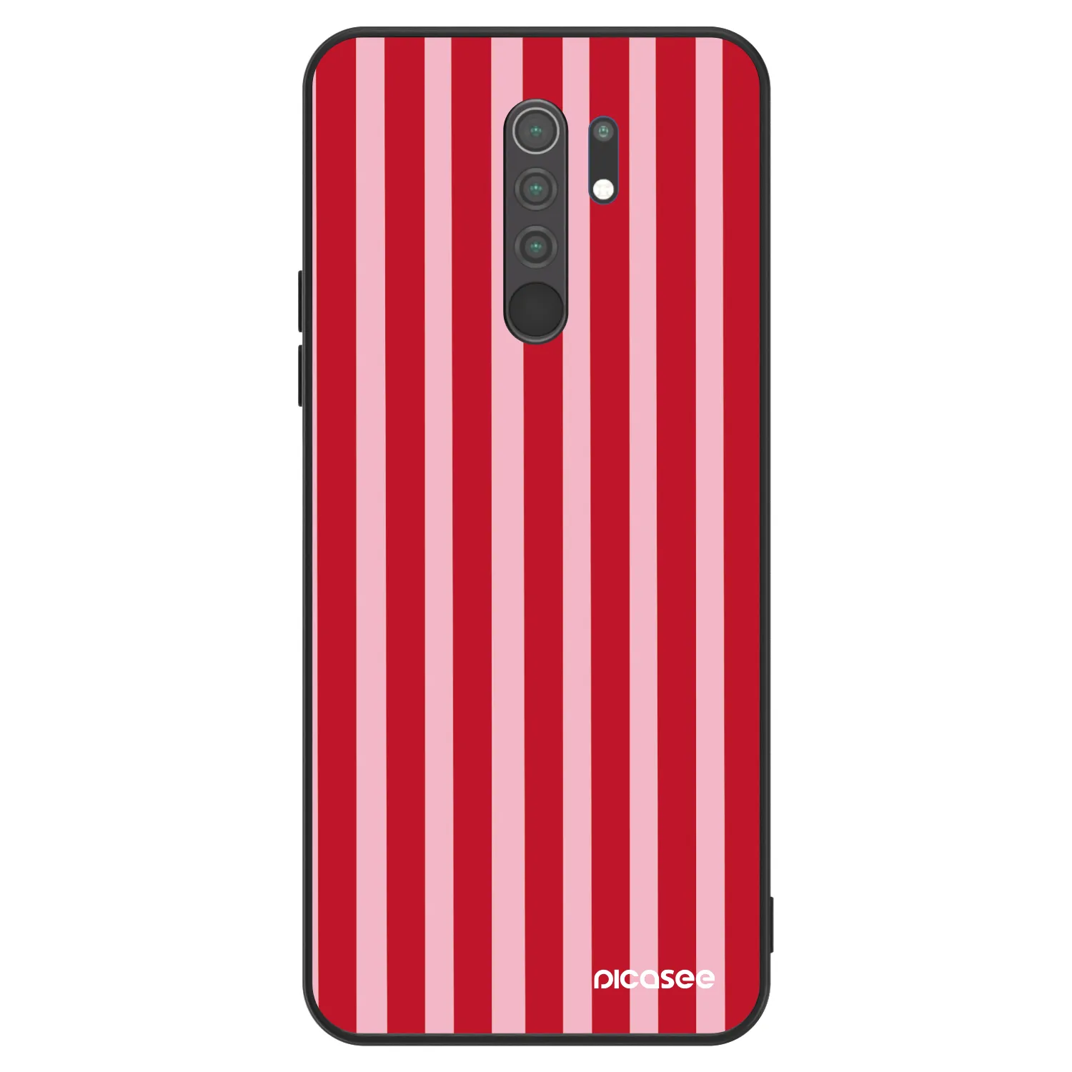 Picasee ULTIMATE CASE für Xiaomi Redmi 9 - Lines red