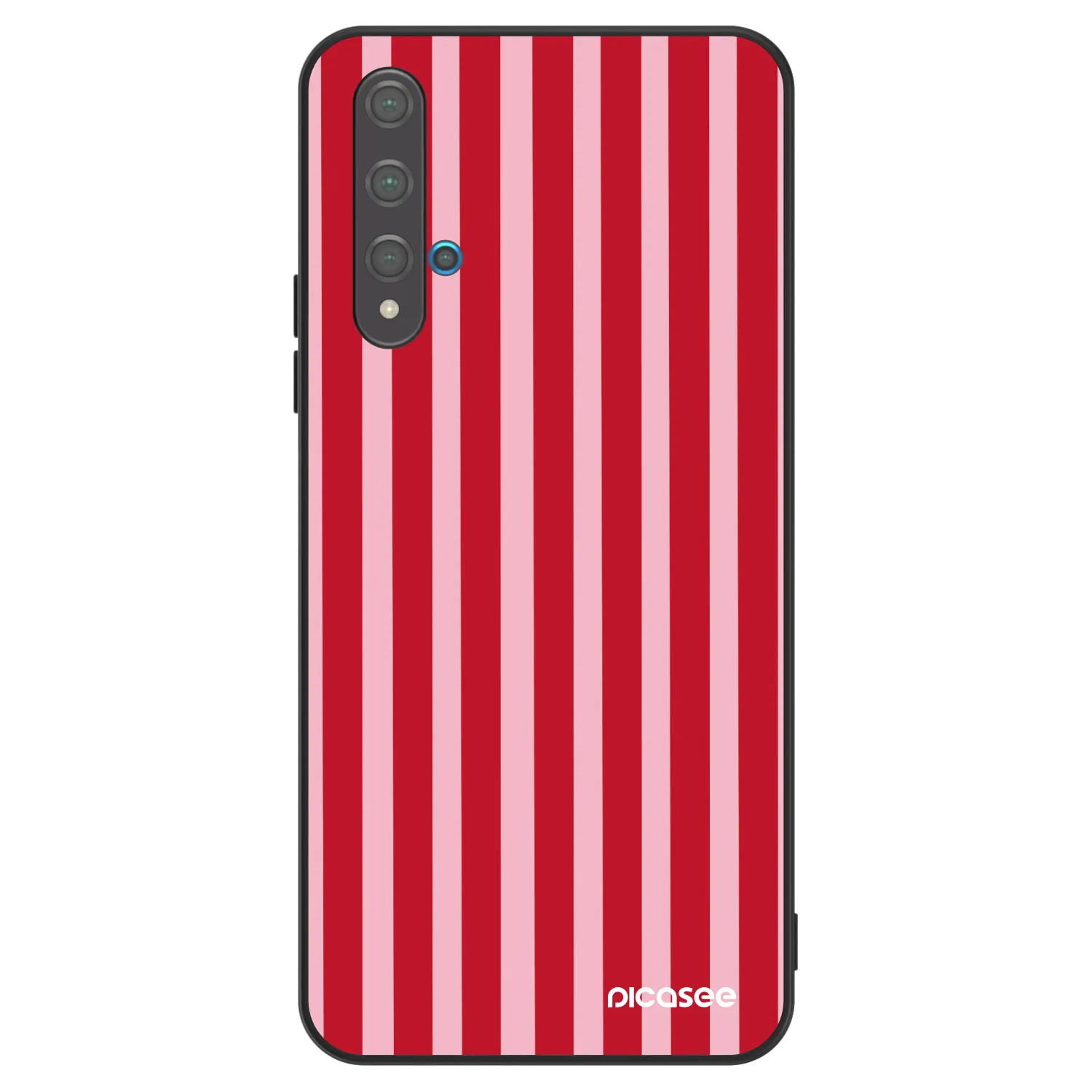Picasee ULTIMATE CASE für Huawei Nova 5T - Lines red