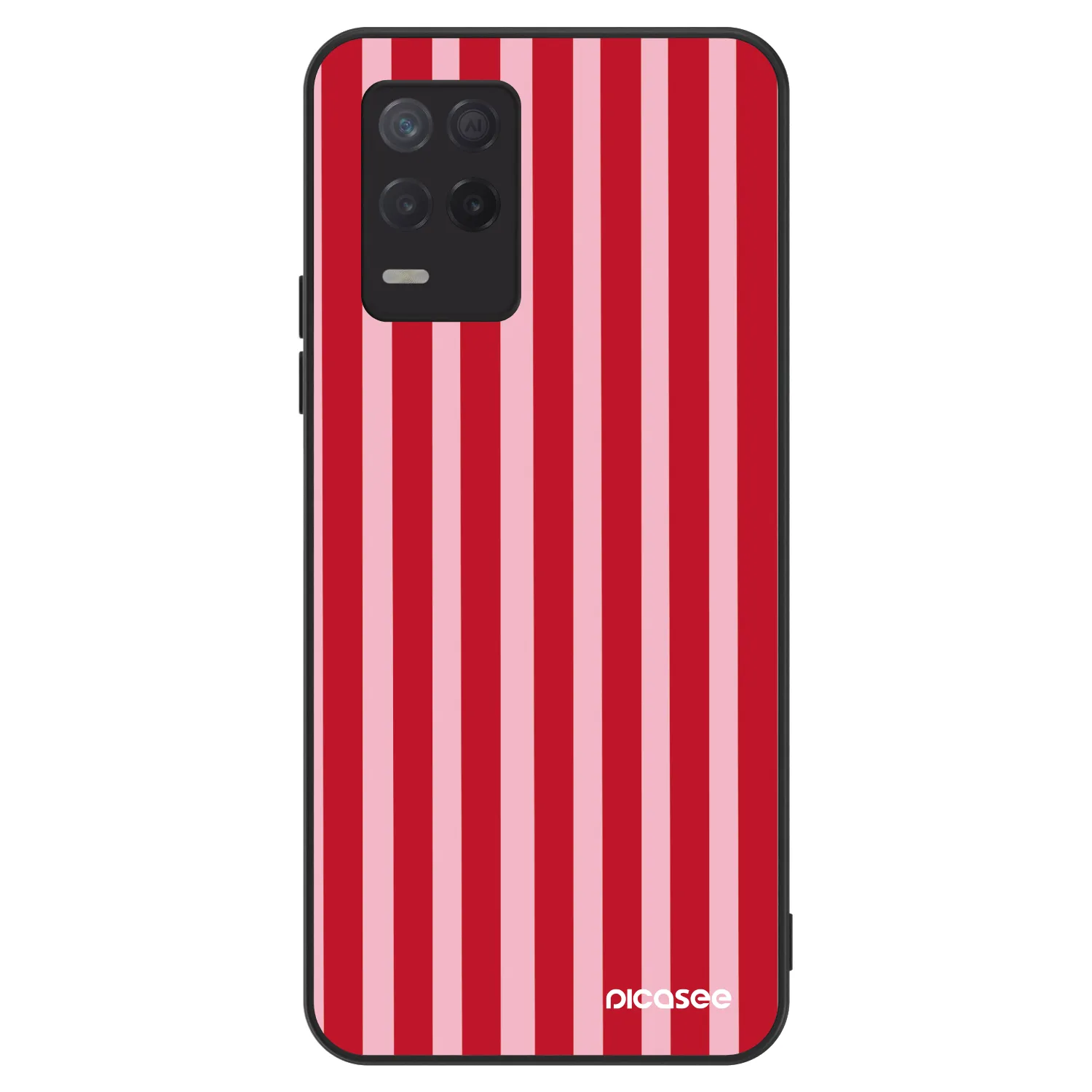 Picasee ULTIMATE CASE für Realme 8 5G - Lines red