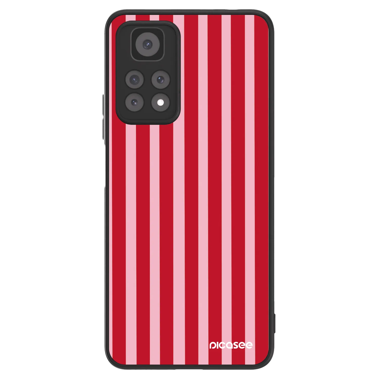 Picasee ULTIMATE CASE für Xiaomi Redmi Note 11 Pro - Lines red