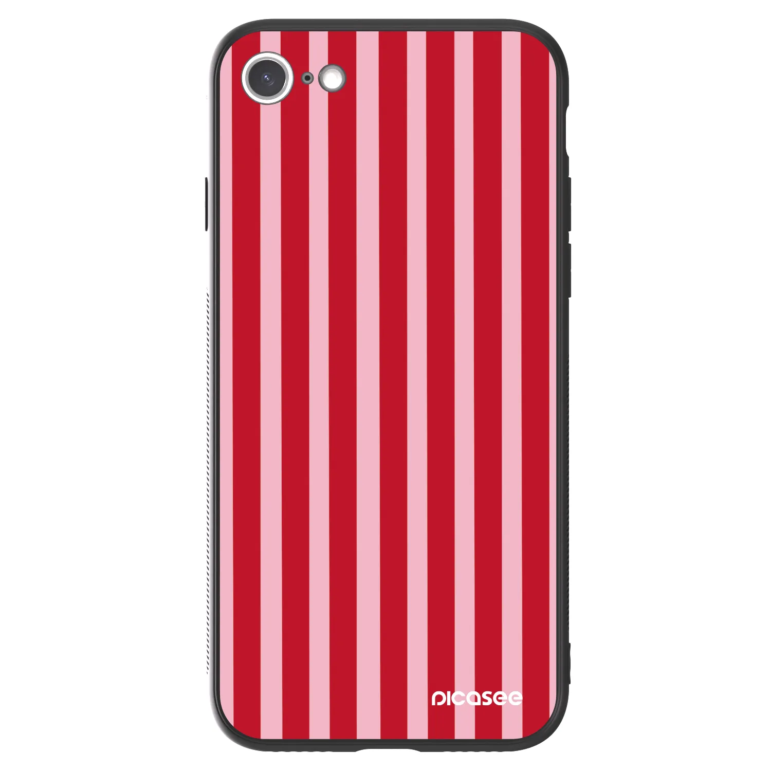 Picasee ULTIMATE CASE für Apple iPhone SE 2022 - Lines red