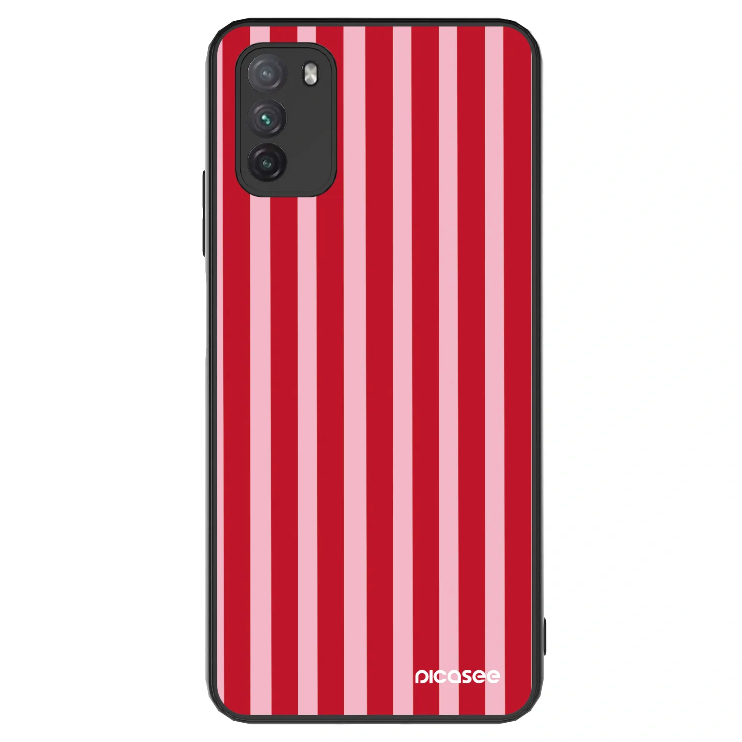Picasee ULTIMATE CASE für Xiaomi Poco M3 - Lines red