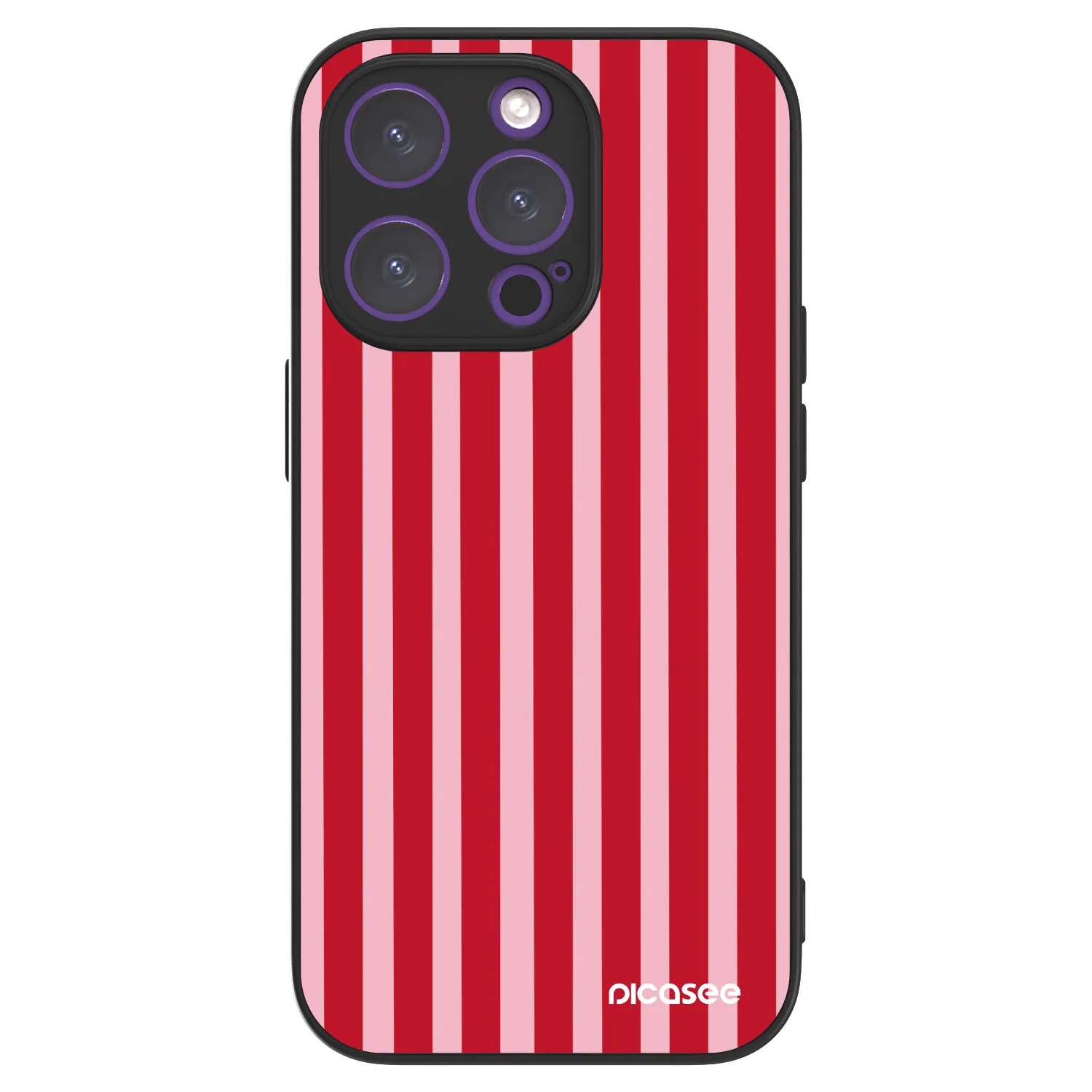 Picasee ULTIMATE CASE für Apple iPhone 14 Pro - Lines red