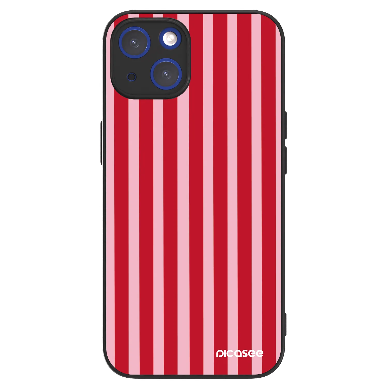 Picasee ULTIMATE CASE MagSafe für Apple iPhone 14 - Lines red