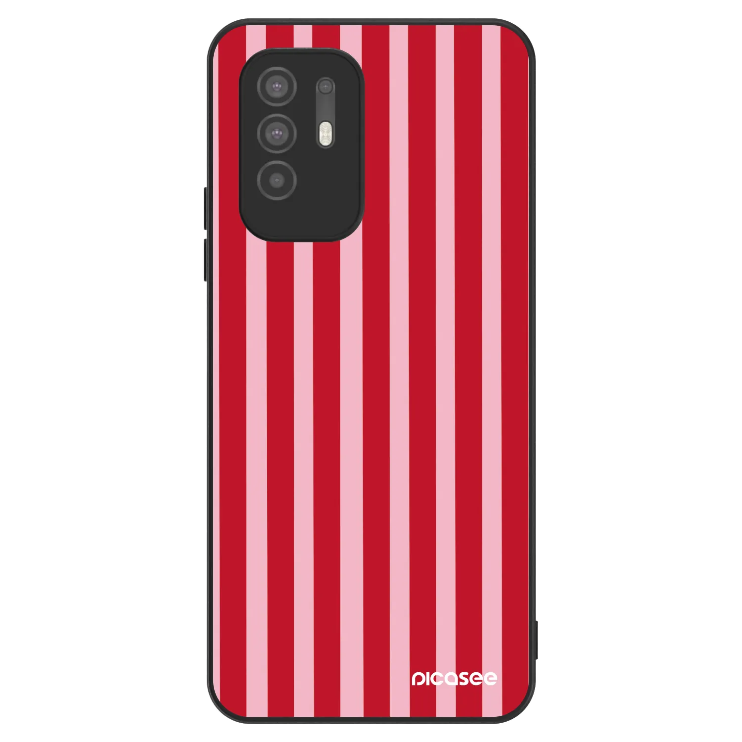 Picasee ULTIMATE CASE für OPPO A94 5G - Lines red