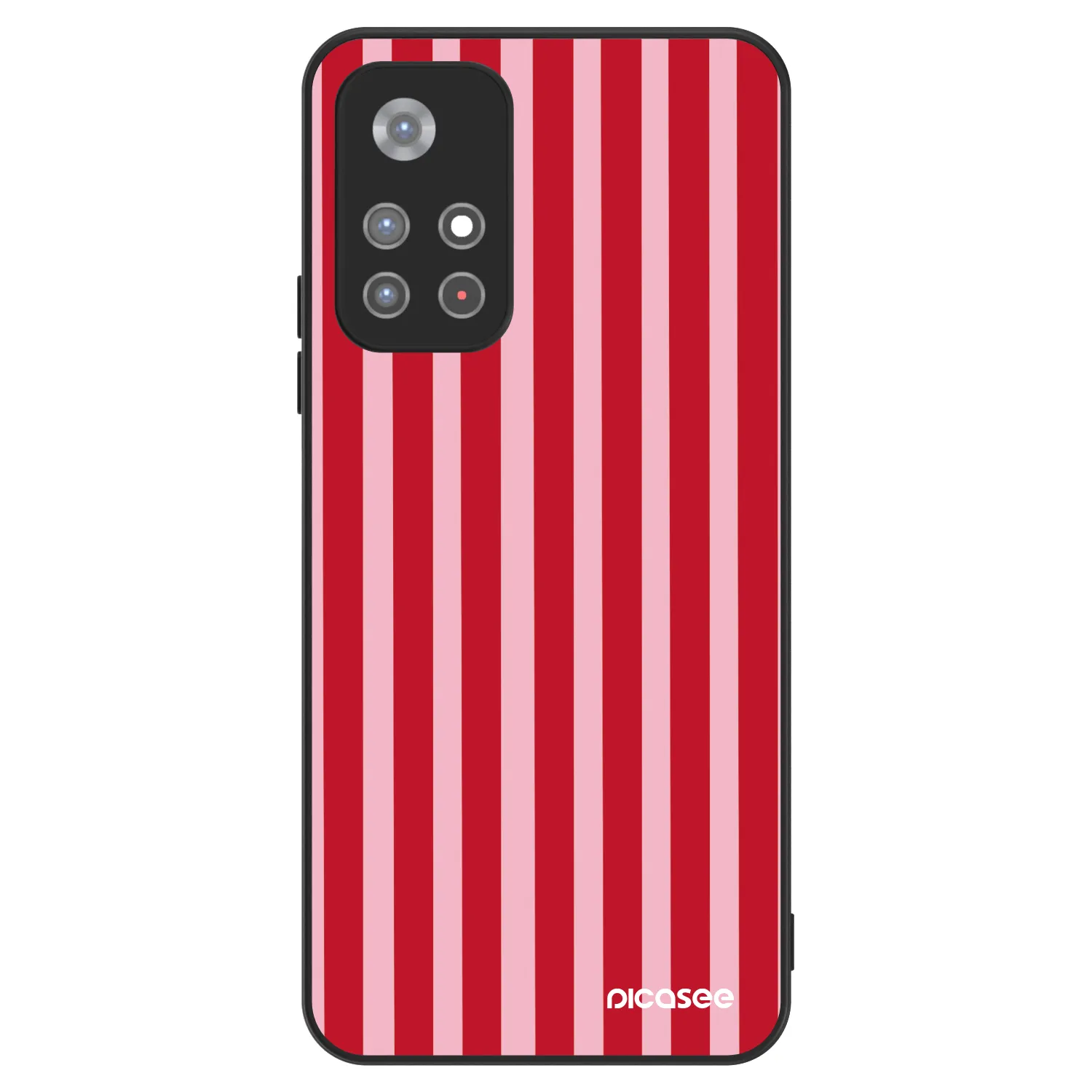 Picasee ULTIMATE CASE für Xiaomi Redmi Note 11S 5G - Lines red