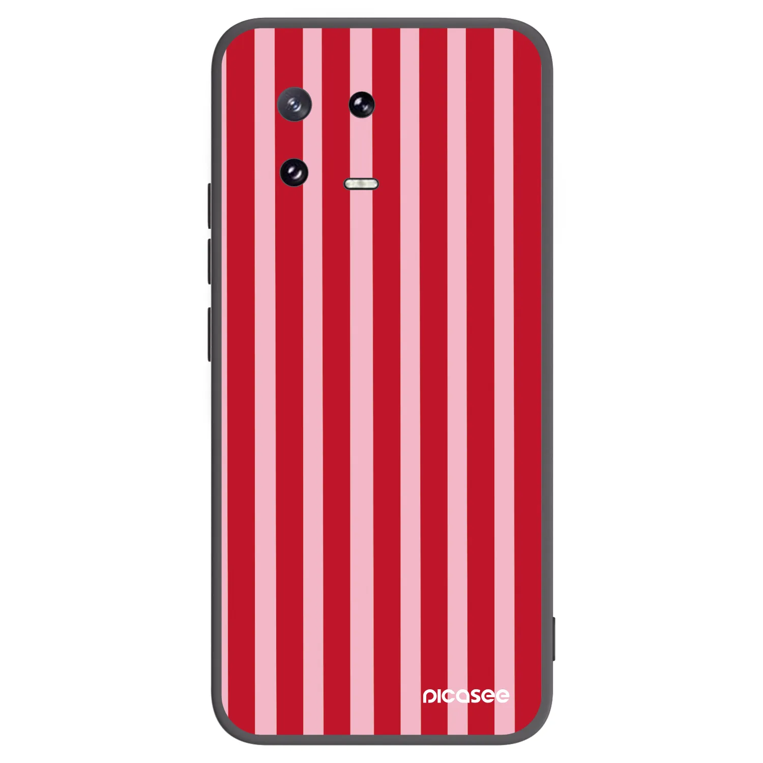 Picasee Xiaomi 13 Pro Hülle - Schwarzes Silikon - Lines red