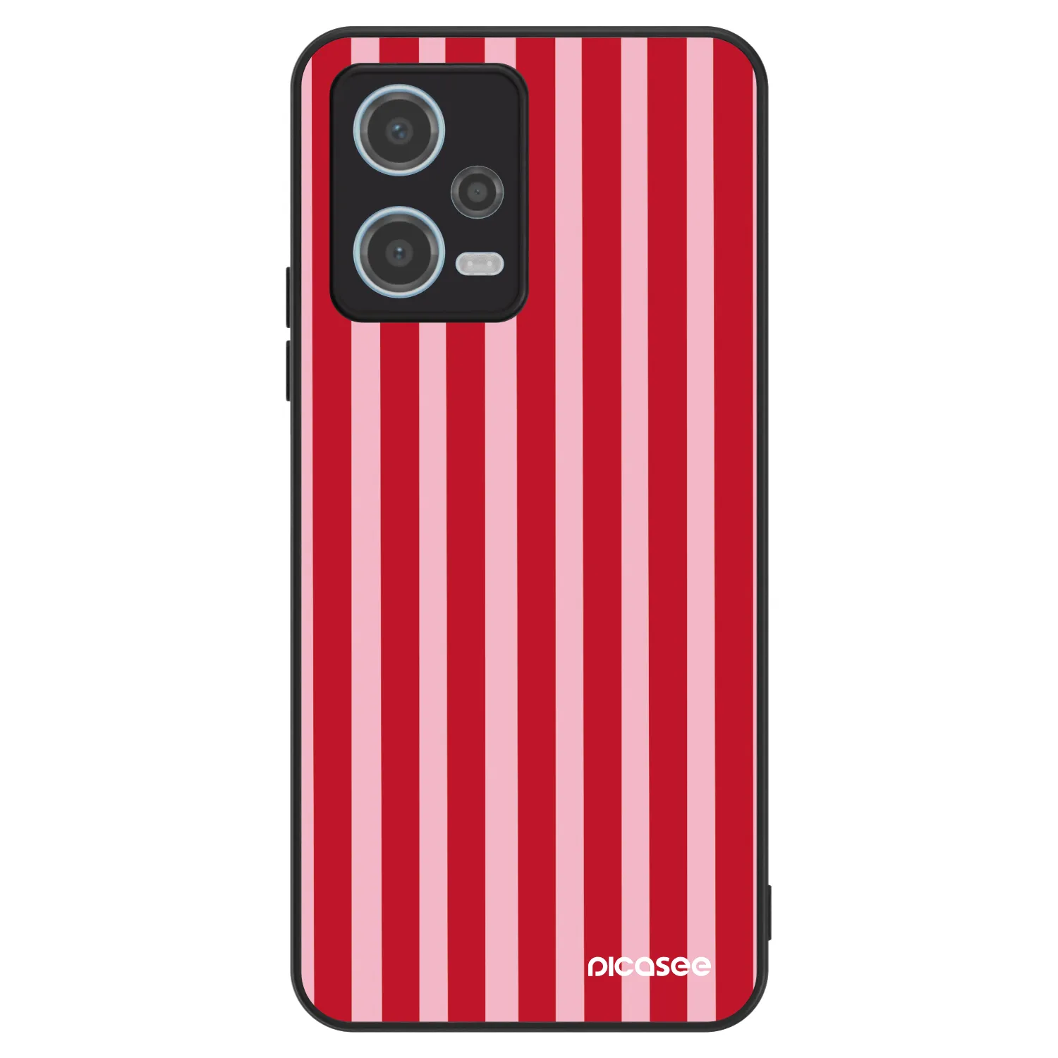 Picasee ULTIMATE CASE für Xiaomi Redmi Note 12 5G - Lines red