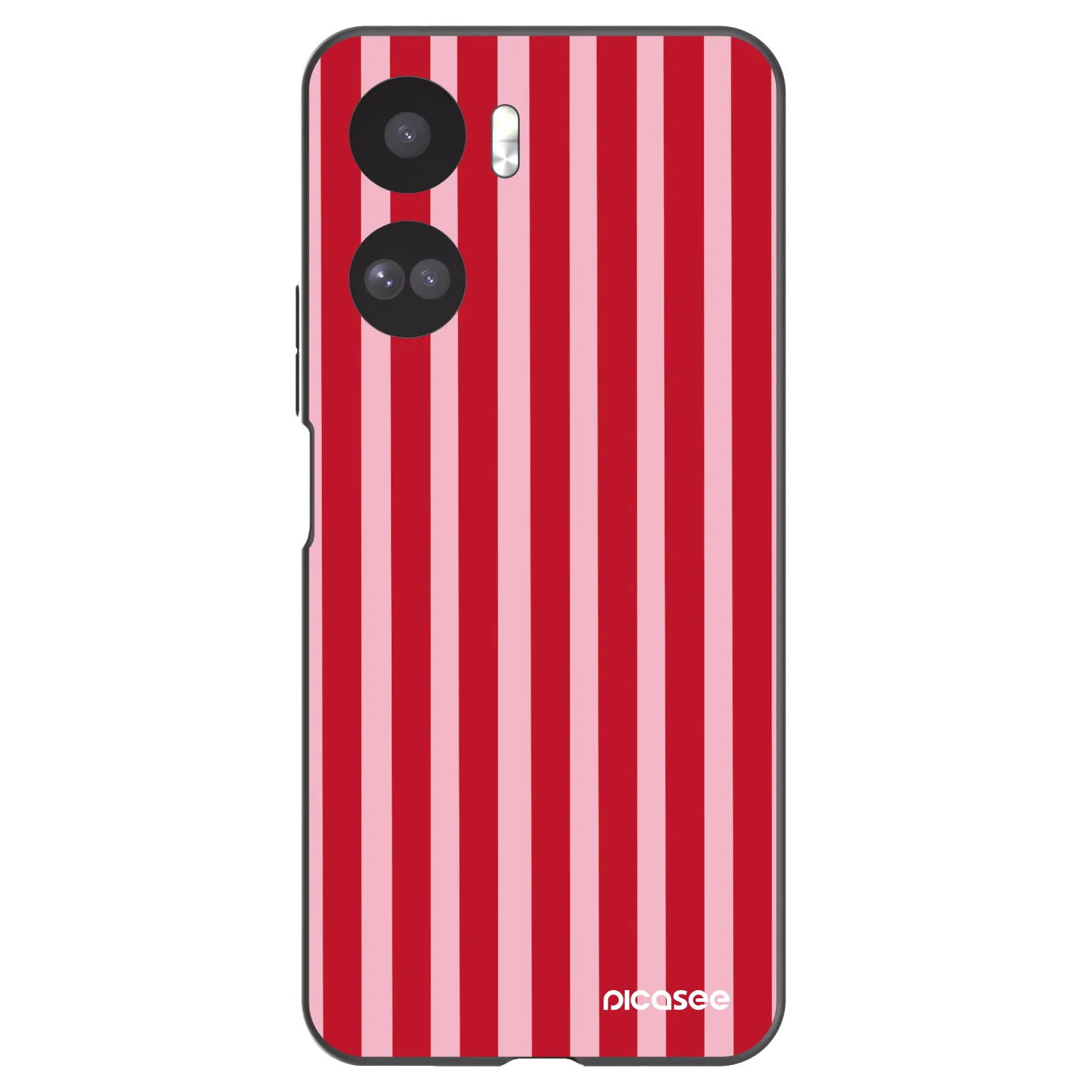 Picasee Honor 90 Lite 5G Hülle - Schwarzes Silikon - Lines red