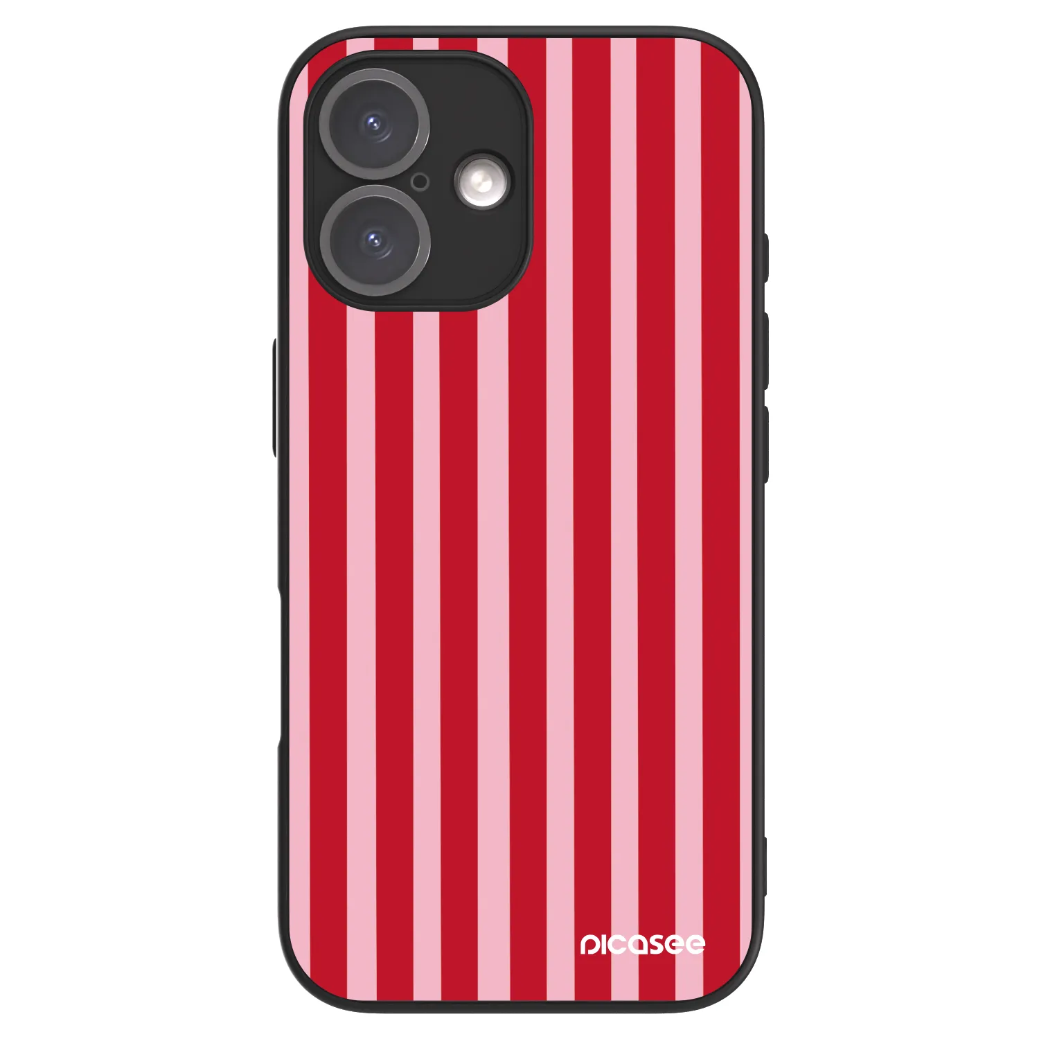 Picasee ULTIMATE CASE für Apple iPhone 16 - Lines red