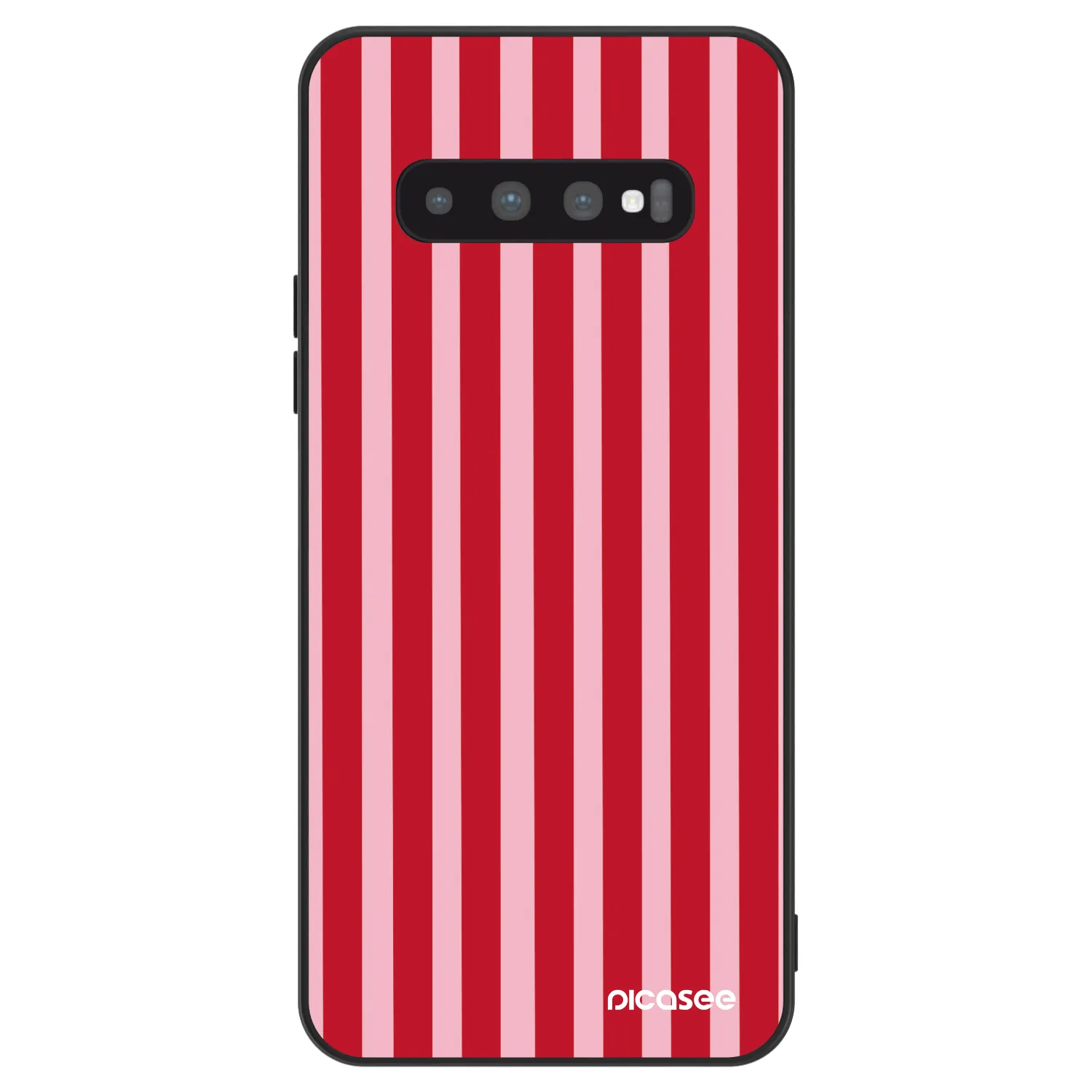 Picasee ULTIMATE CASE für Samsung Galaxy S10 Plus G975 - Lines red