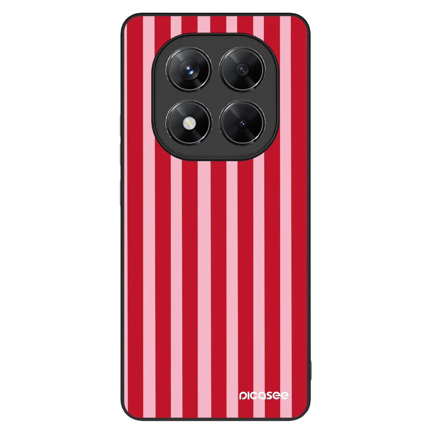 Picasee ULTIMATE CASE für Xiaomi Redmi Note 14 Pro 5G - Lines red