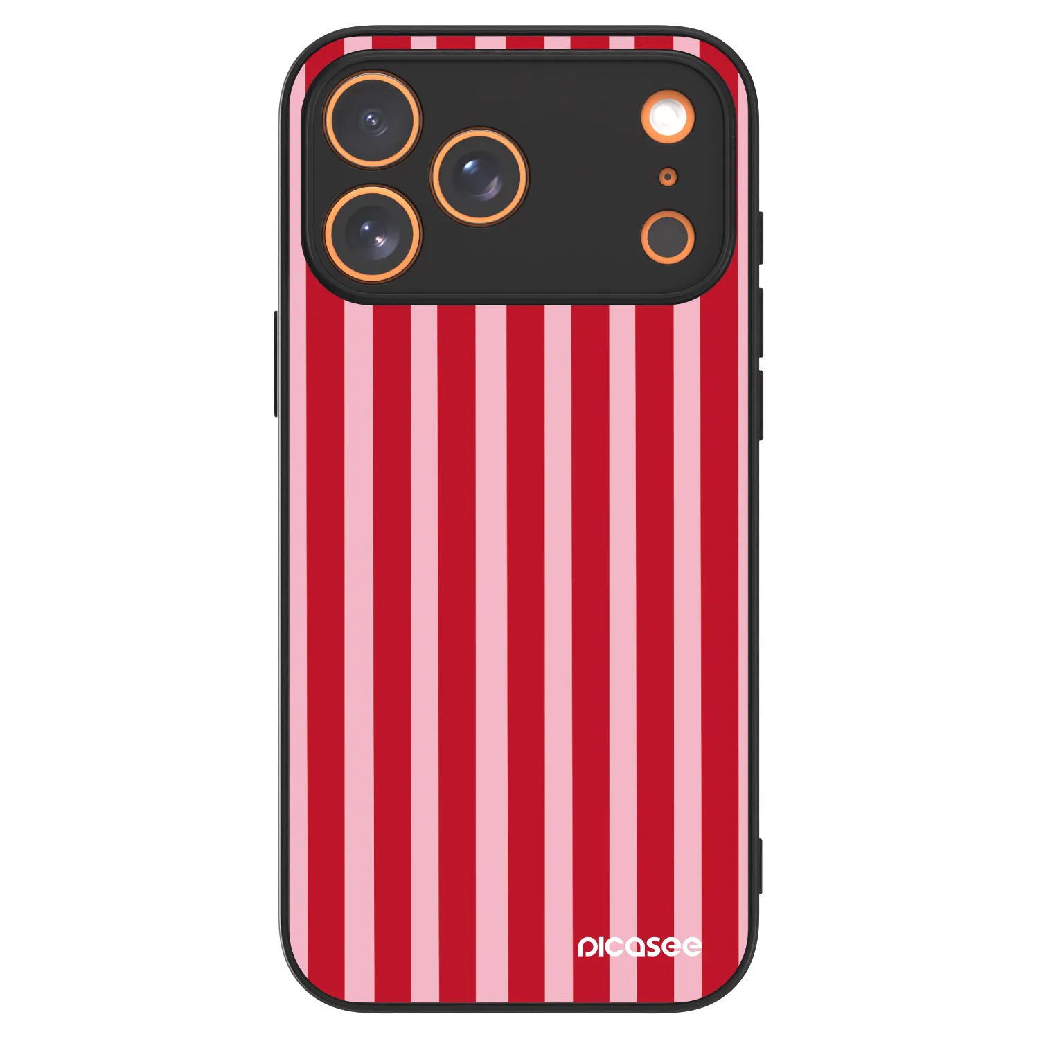 Picasee ULTIMATE CASE MagSafe für Apple iPhone 17 Pro Max - Lines red
