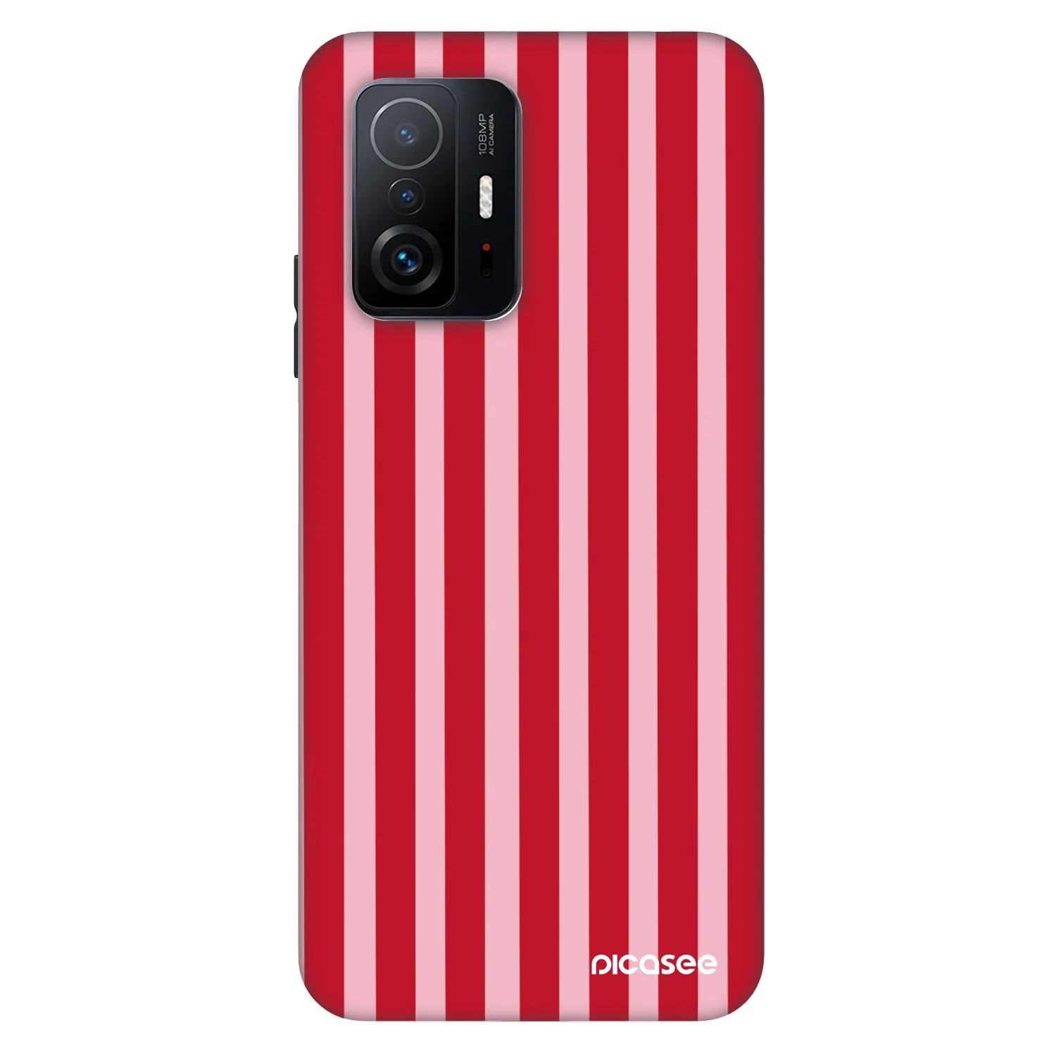 Picasee Fashion Case für Xiaomi 11T Pro - Lines red
