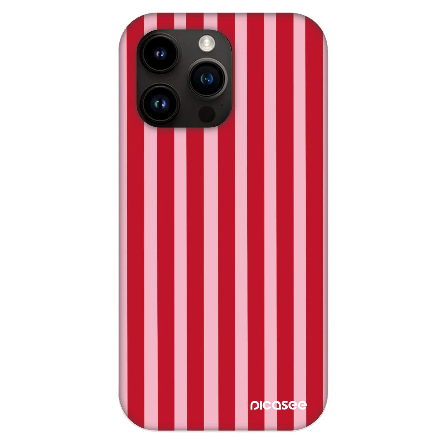 Picasee Fashion Case MagSafe für Apple iPhone 13 Pro - Lines red