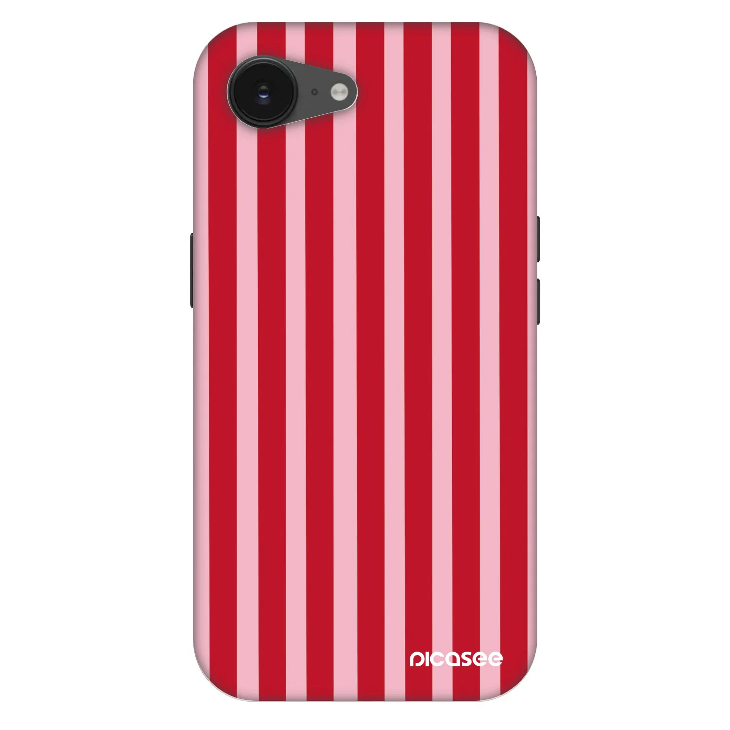 Picasee Fashion Case MagSafe für Apple iPhone 16e - Lines red