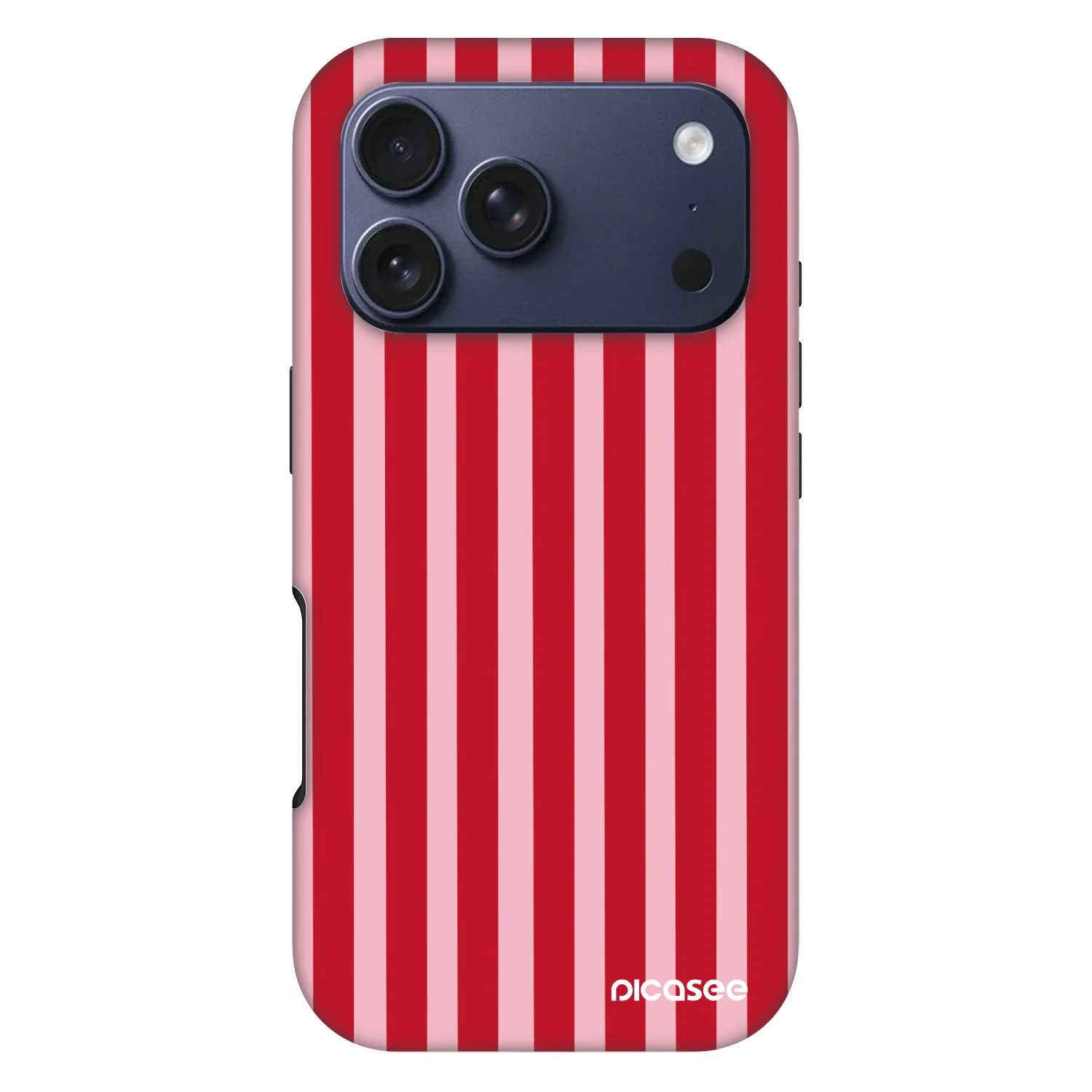 Picasee Fashion Case MagSafe für Apple iPhone 17 Pro - Lines red