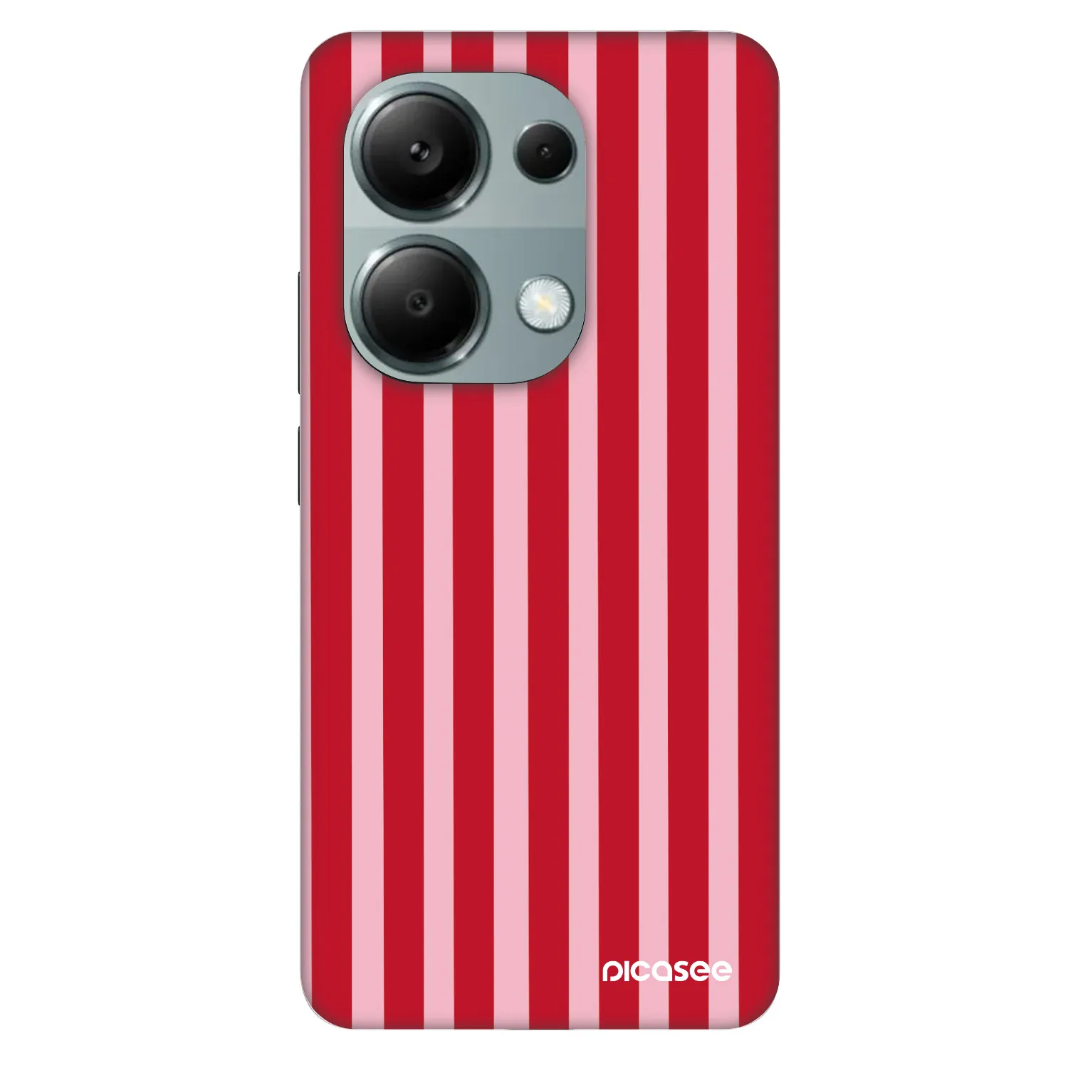 Picasee Fashion Case für Xiaomi Redmi Note 13 Pro 4G - Lines red