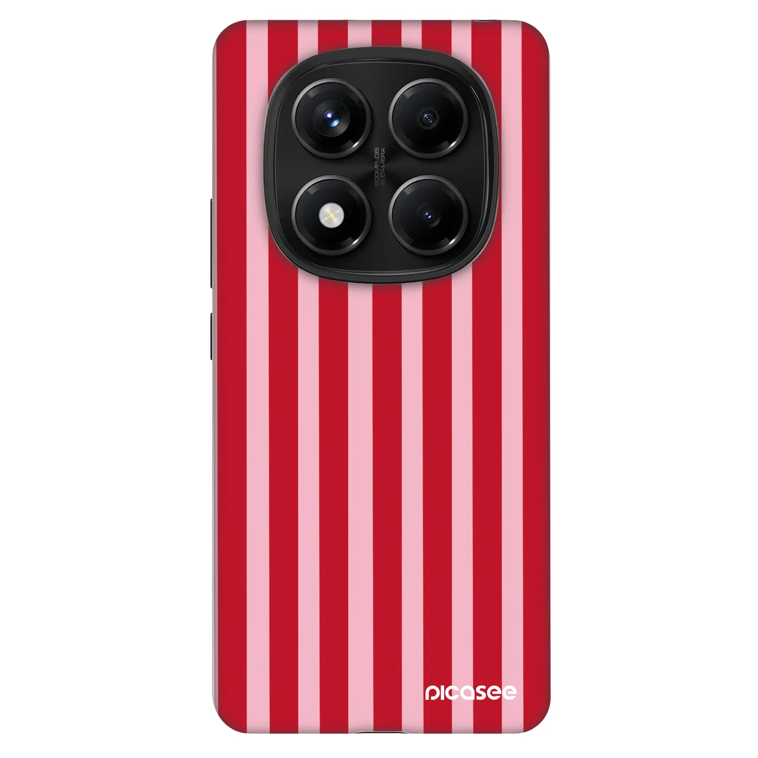 Picasee Fashion Case für Xiaomi Redmi Note 14 Pro 4G - Lines red