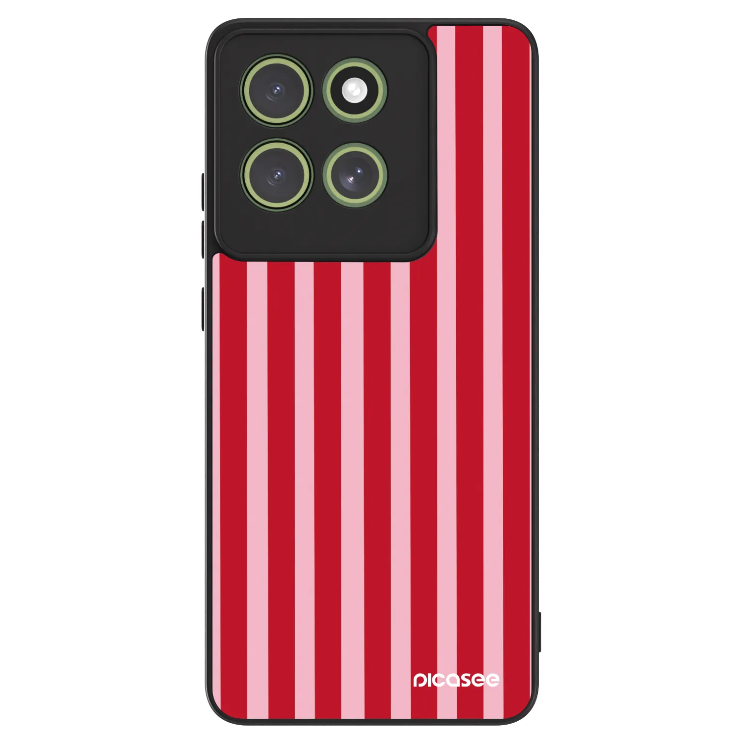 Picasee ULTIMATE CASE für Motorola Moto G86 5G - Lines red
