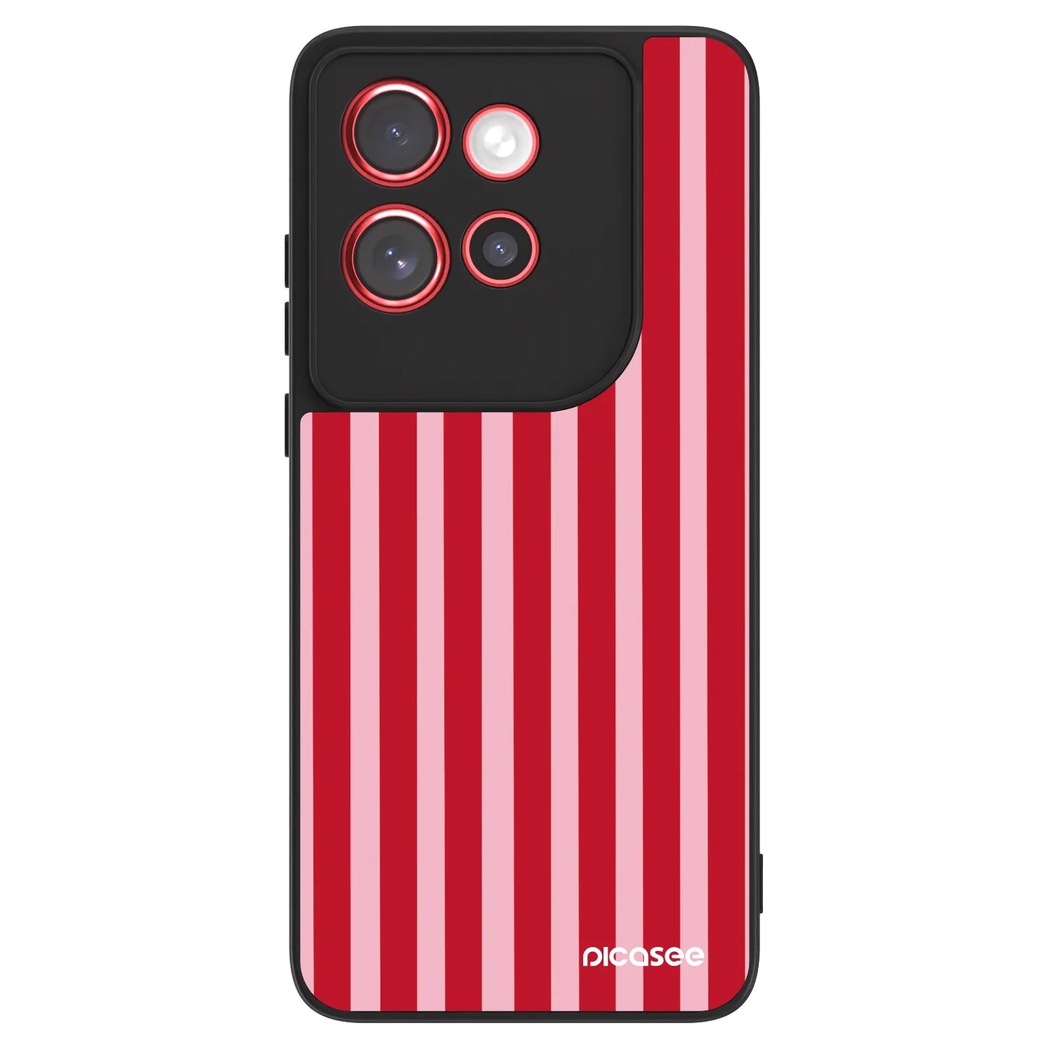 Picasee ULTIMATE CASE für Motorola Edge 60 Neo 5G - Lines red
