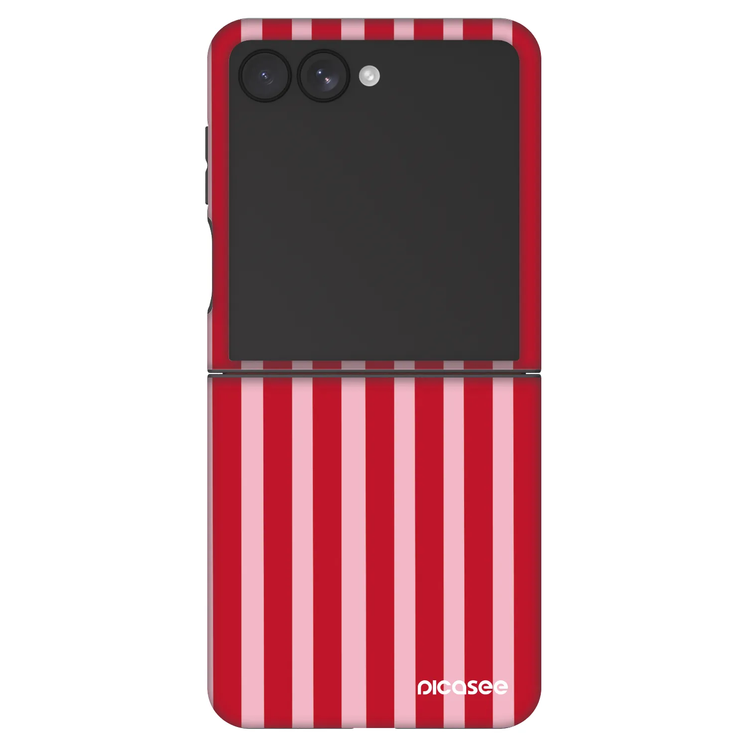Picasee Fashion Case für Samsung Galaxy Z Flip7 5G - Lines red