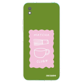 Picasee Xiaomi Redmi 9A Hülle - Schwarzes Silikon - Matcha club