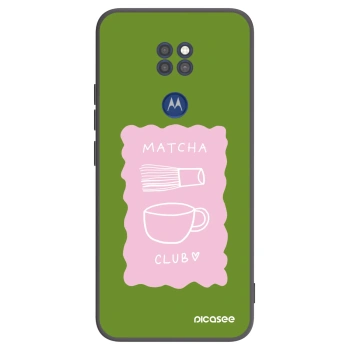 Hülle für Motorola Moto G9 Play - Matcha club