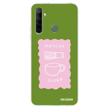 Picasee Realme 6i Hülle - Transparentes Silikon - Matcha club