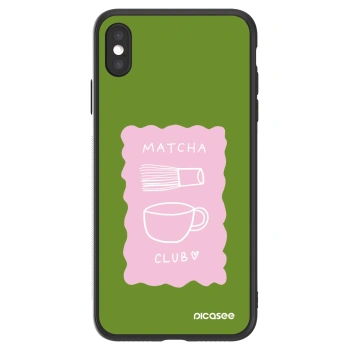 Picasee ULTIMATE CASE für Apple iPhone XS Max - Matcha club