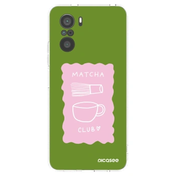 Picasee Xiaomi Poco F3 Hülle - Transparentes Silikon - Matcha club