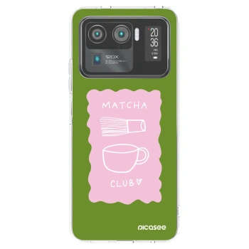 Picasee Xiaomi Mi 11 Ultra Hülle - Transparentes Silikon - Matcha club