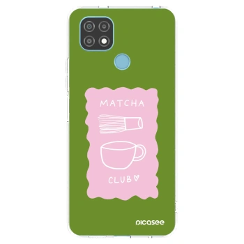 Picasee Realme C21 Hülle - Transparentes Silikon - Matcha club