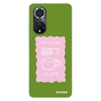 Picasee Huawei Nova 9 SE Hülle - Transparentes Silikon - Matcha club