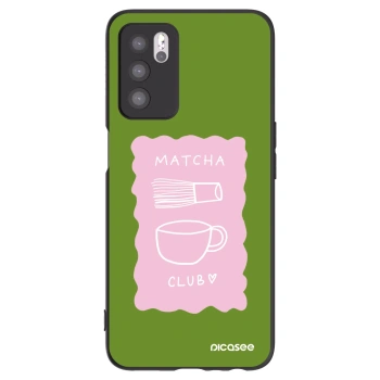 Picasee OPPO A16s Hülle - Schwarzes Silikon - Matcha club