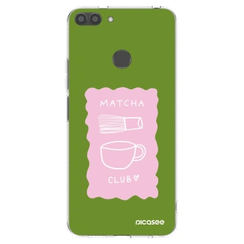 Picasee Huawei P Smart Hülle - Transparentes Silikon - Matcha club
