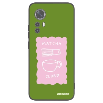 Picasee Xiaomi 12X Hülle - Schwarzes Silikon - Matcha club