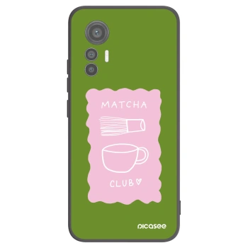 Picasee Xiaomi 12 Lite Hülle - Schwarzes Silikon - Matcha club