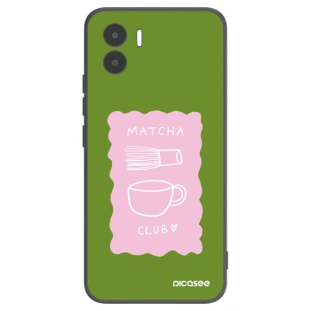 Picasee Xiaomi Redmi A1 Hülle - Schwarzes Silikon - Matcha club