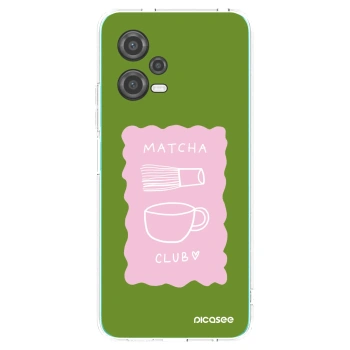 Picasee Xiaomi Poco X5 Hülle - Transparentes Silikon - Matcha club