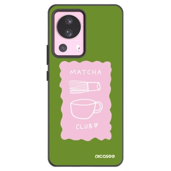 Picasee Xiaomi 13 Lite Hülle - Schwarzes Silikon - Matcha club