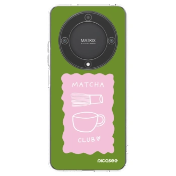 Picasee Honor Magic5 Lite 5G Hülle - Transparentes Silikon - Matcha club