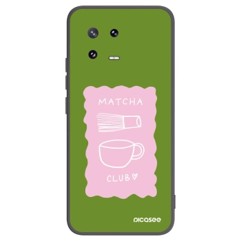 Picasee Xiaomi 13 Pro Hülle - Schwarzes Silikon - Matcha club