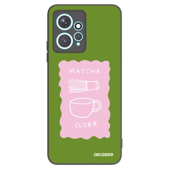 Picasee Xiaomi Redmi Note 12 4G Hülle - Schwarzes Silikon - Matcha club