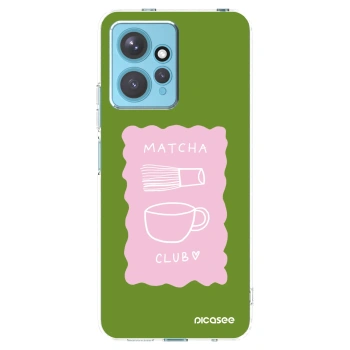 Picasee Xiaomi Redmi Note 12 4G Hülle - Transparentes Silikon - Matcha club