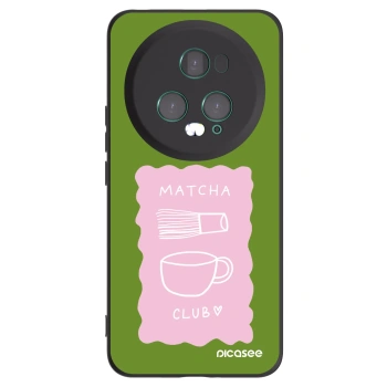 Picasee Honor Magic5 Pro Hülle - Schwarzes Silikon - Matcha club