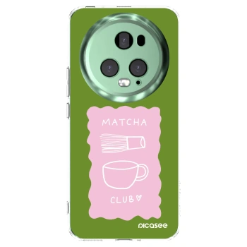 Picasee Honor Magic5 Pro Hülle - Transparentes Silikon - Matcha club