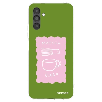 Picasee Samsung Galaxy A04s A047F Hülle - Transparentes Silikon - Matcha club